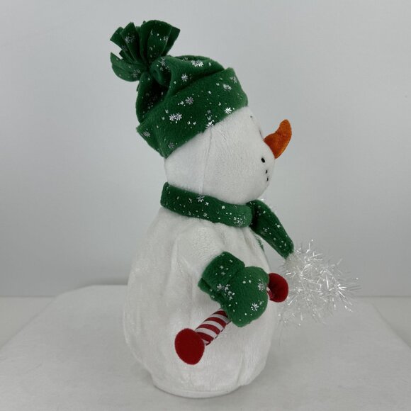 Magic Power Co. Dancing Singing Snowman Plush Toy Christmas Deck the Halls 11" - Picture 3 of 13